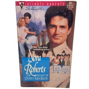 The Heart Of Devin MacKade By Nora Roberts 1996 Paperback book English READ